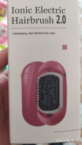 Anti-static vibration hairdressing massage comb photo review